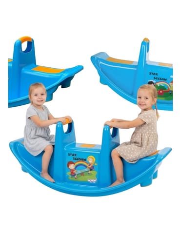 ⁨WOOPIE Bujak Wieloosobowy STAR Huśtawka Równoważna Niebieska⁩ w sklepie Wasserman.eu