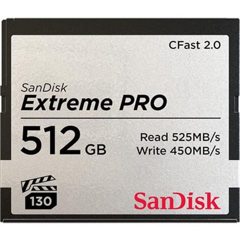 ⁨Sandisk Extreme Pro 512 Gb Cfast 2.0⁩ w sklepie Wasserman.eu