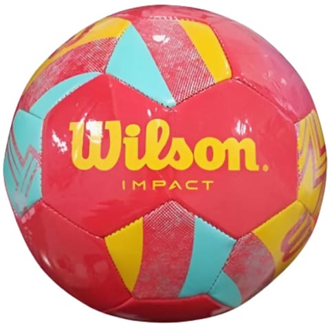 ⁨PIŁKA NOŻNA WILSON IMPACT SB KORAL/YELLLOW/BLUE R.5⁩ w sklepie Wasserman.eu