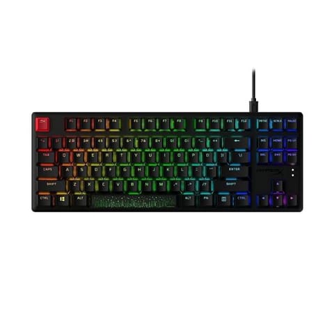⁨Klawiatura Przewodowa HYPERX Klawiatura Alloy Origins Core PBT HX Blue⁩ w sklepie Wasserman.eu