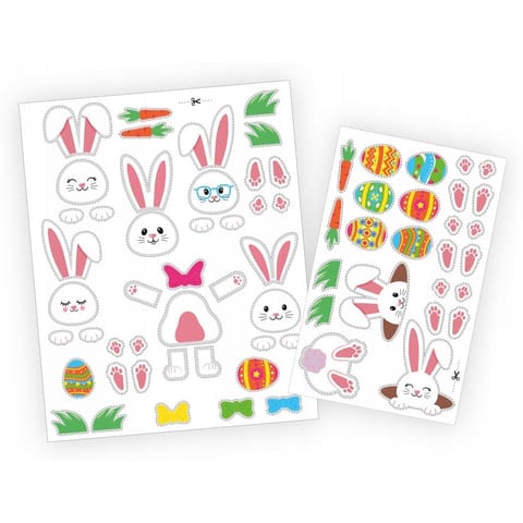 ⁨Ozdoby Wielkanocne magnetyczne ZAJĄCZEK ZK-WOM-01 BIURFOL⁩ w sklepie Wasserman.eu