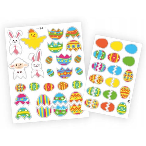 ⁨Ozdoby Wielkanocne magnetyczne PISANKI ZK-WOM-02 BIURFOL⁩ w sklepie Wasserman.eu