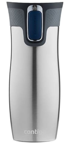 ⁨Kubek termiczny podwójne ścianki Contigo West Loop, Staubless Steel 470 ml⁩ w sklepie Wasserman.eu