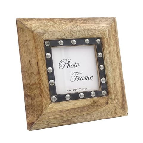 ⁨Drewniana ramka na zdjęcia 30071 - format zdjęcia 10x10cm⁩ w sklepie Wasserman.eu