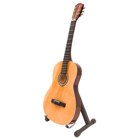 ⁨Mini Gitara Klasyczna - Drewniana Dekoracja - MGT-5920⁩ w sklepie Wasserman.eu