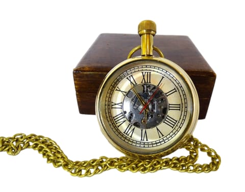 ⁨Zegarek mechaniczny retro w pudełku drewnianym - WDM229/2⁩ w sklepie Wasserman.eu