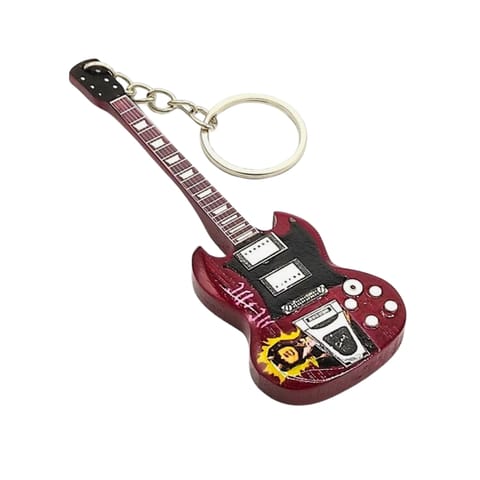 ⁨Brelok gitara w stylu AC/DC - Angus Young – Tribute - EGK-0597⁩ w sklepie Wasserman.eu