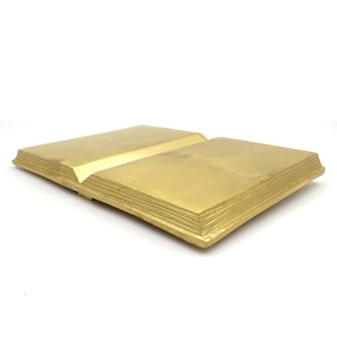 ⁨Złota Księga A4 do Grawerowania Aluminium - Prezent dla Nauczyciela - MT2012Z⁩ w sklepie Wasserman.eu