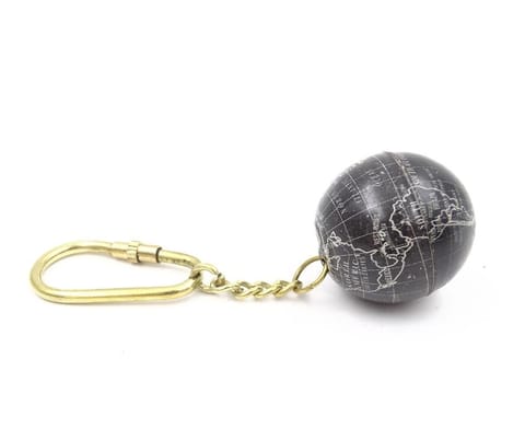 ⁨Brelok do kluczy Globus - Prezent dla podróżnika - KRT14⁩ w sklepie Wasserman.eu