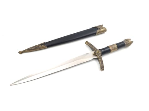 Sztylet Rycerski Dekoracyjny Stalowy - Replika - SW-178 w sklepie Wasserman.eu