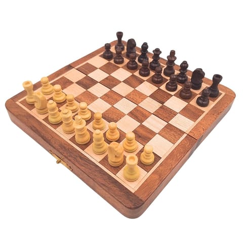⁨Szachy drewniane magnetyczne - gra strategiczna - G201Z⁩ w sklepie Wasserman.eu