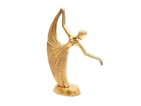 ⁨Złota figurka dekoracyjna Tancerka - VIR2⁩ w sklepie Wasserman.eu