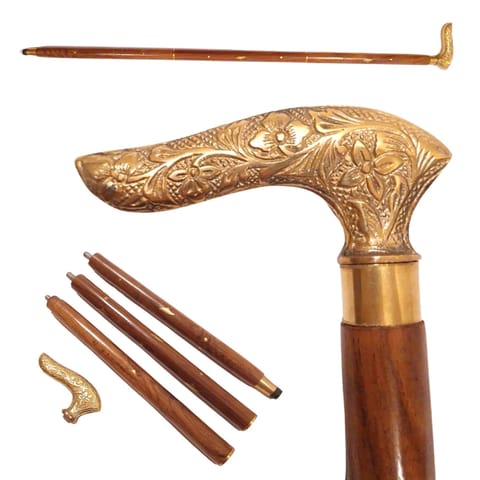 ⁨Klasyczna laska do chodzenia - składana - DNU-015⁩ w sklepie Wasserman.eu