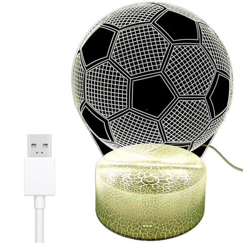 ⁨Lampka nocna - Piłka - 3 kolory - P107⁩ w sklepie Wasserman.eu