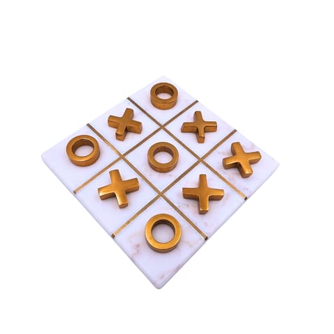 ⁨Kółko i krzyżyk na podstawie marmurowej – 1598⁩ w sklepie Wasserman.eu