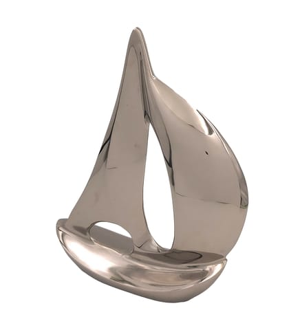 ⁨Duży model jachtu - metal - 36cm - N-1647⁩ w sklepie Wasserman.eu