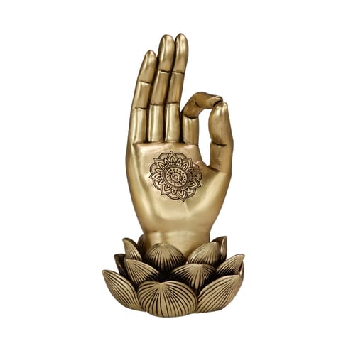 ⁨Mudra OM - Figurka dekoracyjna – 43724⁩ w sklepie Wasserman.eu