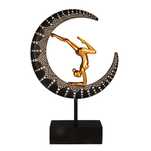 ⁨Nowoczesna Figurka dekoracyjna - Gimnastyczka – 43468⁩ w sklepie Wasserman.eu