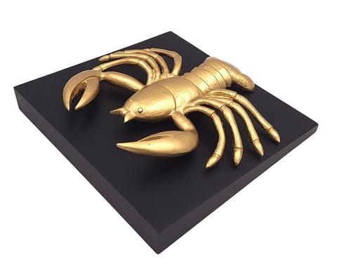 ⁨Rak - złota figurka dekoracyjna – CAN2⁩ w sklepie Wasserman.eu