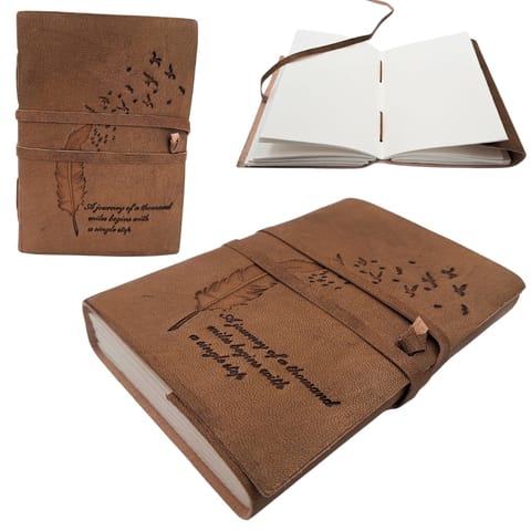 ⁨Notes skórzany Retro z Inskrypcją 200 stron - AH04⁩ w sklepie Wasserman.eu