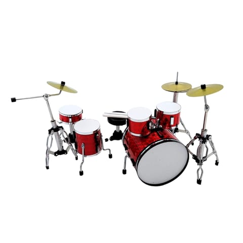⁨Mini Perkusja Czerwona – Prezent dla muzyka - BMD-012⁩ w sklepie Wasserman.eu