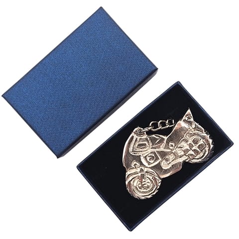 ⁨Metalowy Brelok do Kluczy Motocykl w Eleganckim Pudełku – Prezent dla Motocyklisty - MT203A⁩ w sklepie Wasserman.eu