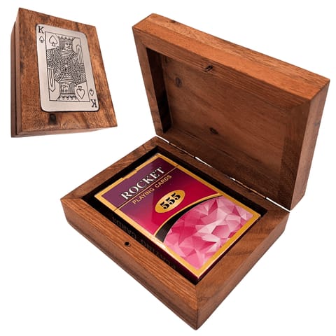 ⁨Talia Kart w Ozdobnym Drewnianym Pudełku - DNU-3025⁩ w sklepie Wasserman.eu