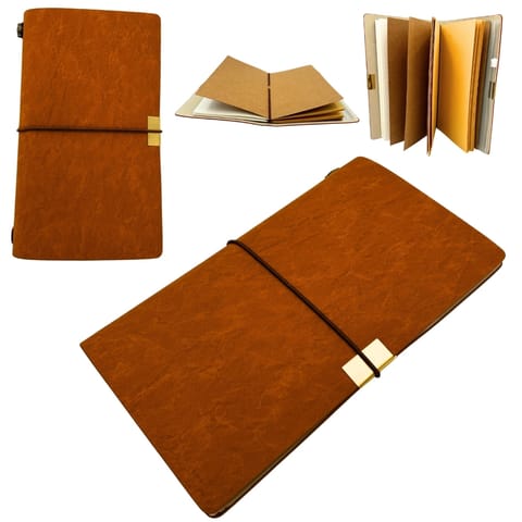 ⁨Skórzany Notes Podróżnika Organizer Wizytownik Etui – EE7⁩ w sklepie Wasserman.eu