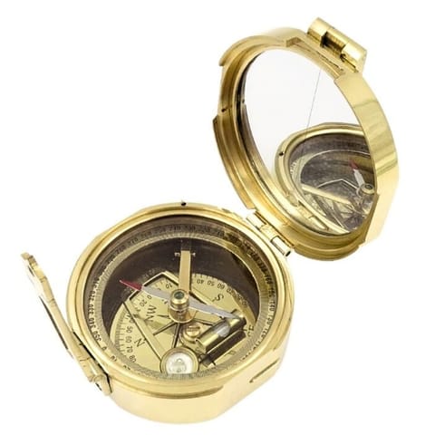 ⁨Mosiężny Kompas Brunton – Kompas dla Inżyniera - CB5A⁩ w sklepie Wasserman.eu
