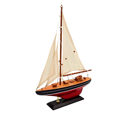 ⁨Drewniany Model Jachtu Żaglowego - F1705⁩ w sklepie Wasserman.eu