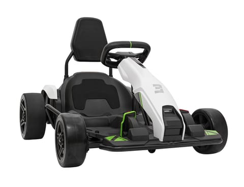⁨Gokart Fast 3 Drift na akumulator dla dzieci Biały + Funkcja driftu + Silniki 2x150W + Radio LED + Pasy⁩ w sklepie Wasserman.eu