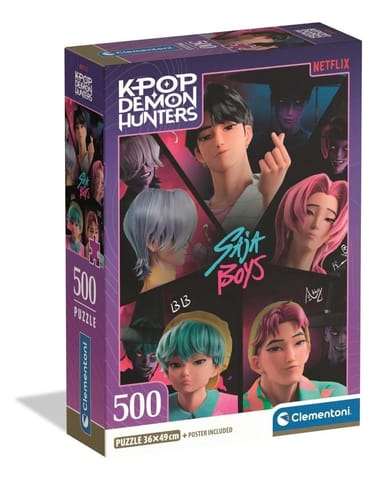 ⁨Puzzle 500 Compact K-pop Demon Hunters⁩ w sklepie Wasserman.eu