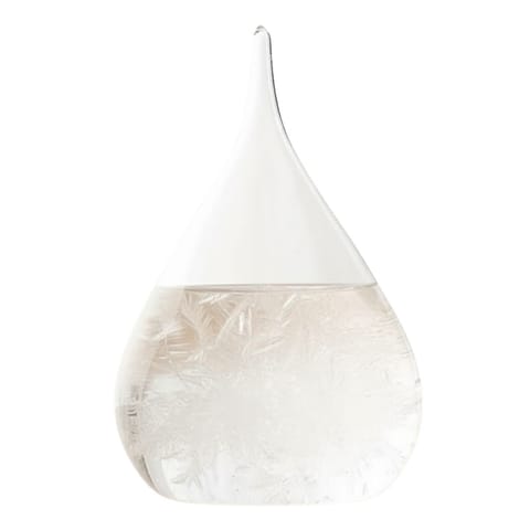 ⁨Barometr Burzowy Fitzroya - Kropla Storm Glass - BAG1⁩ w sklepie Wasserman.eu