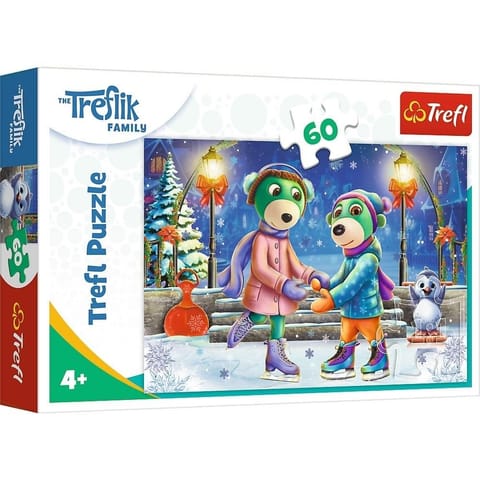 ⁨Puzzle 60 Zima u Treflików TREFL⁩ w sklepie Wasserman.eu