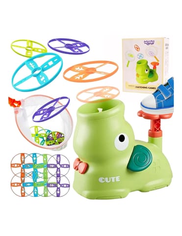 ⁨WOOPIE Gra Zręcznościowa Złap Frisbee Wyrzutnia Dysków⁩ w sklepie Wasserman.eu