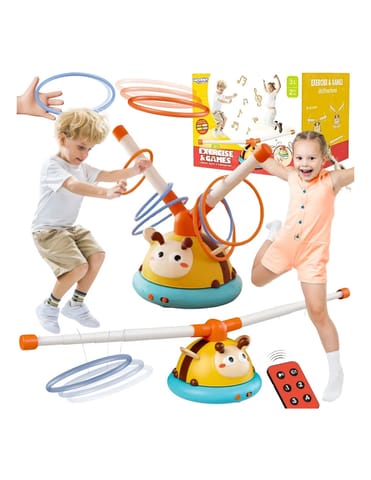 WOOPIE Gra Zręcznościowa Skakanka Automatyczna 2w1 Rzut do Celu Pszczółka w sklepie Wasserman.eu