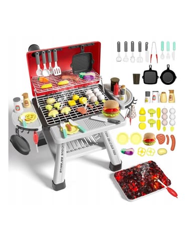 ⁨WOOPIE Grill Barbecue Kuchnia Ogrodowa Interaktywna Para LED Zestaw XL 41 el.⁩ w sklepie Wasserman.eu