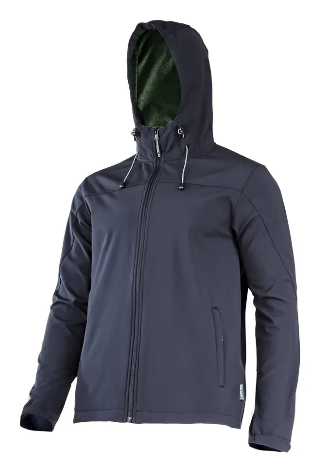 ⁨Kurtka softshell z kapt. czarna, "3xl", ce, lahti⁩ w sklepie Wasserman.eu