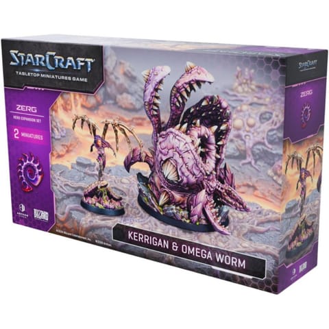 ⁨GRA STARCRAFT: KERRIGAN & OMEGA WORM - ZERG - HERO EXPANSION SET (EN) - ARCHON⁩ w sklepie Wasserman.eu