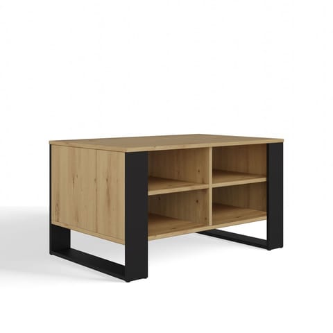 ⁨Stolik Modern 4P DĄB ARTISAN CZARNY⁩ w sklepie Wasserman.eu