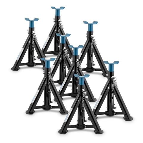 ⁨Kobyłki Samochodowe 8x 2000 kg BITUXX – Podstawki Warsztatowe Regulowane Składane⁩ w sklepie Wasserman.eu