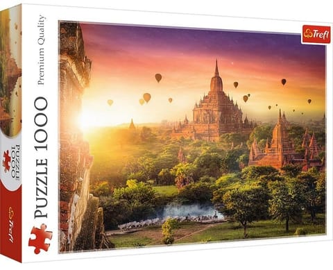 ⁨Puzzle 1000 Starożytna świątynia, Birma TREFL⁩ w sklepie Wasserman.eu