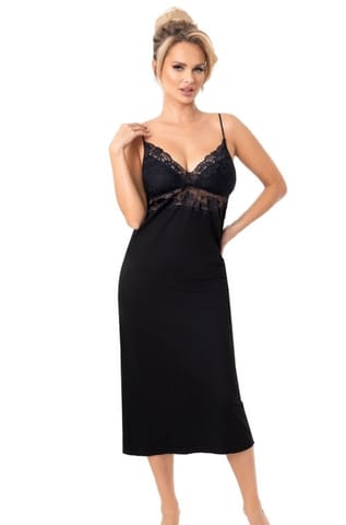 ⁨Koszulka Jasmine Long Czarna (Rozmiar M)⁩ w sklepie Wasserman.eu