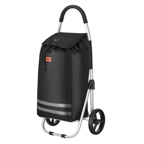 ⁨NC4304 WÓZEK ZAKUPOWY SKŁADANY 45L CZARNY NILS⁩ w sklepie Wasserman.eu