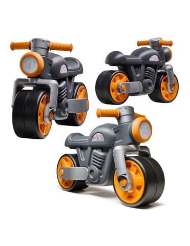 ⁨FALK  Jeździk Biegowy Ciche Koła Motor Prem1er Retro Czarny 12m+⁩ w sklepie Wasserman.eu