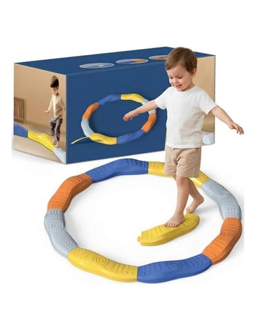 ⁨WOOPIE Równoważnia Modułowa Tor Ścieżka Sensoryczna Okrąg⁩ w sklepie Wasserman.eu
