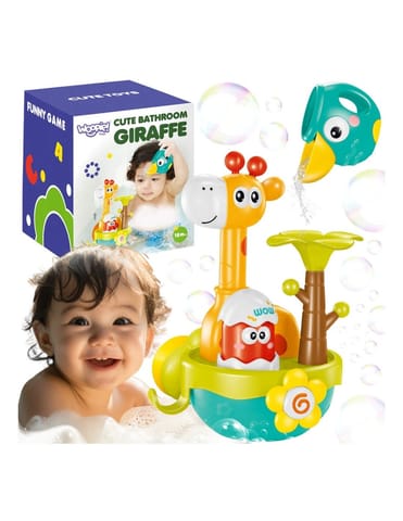 ⁨WOOPIE BABY Zabawka do Kąpieli Żyrafa z Lejkiem na Przyssawke⁩ w sklepie Wasserman.eu