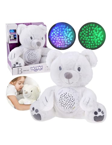 ⁨WOOPIE BABY Przytulanka Miś z Projektorem Uspokajacz 15 Melodii⁩ w sklepie Wasserman.eu