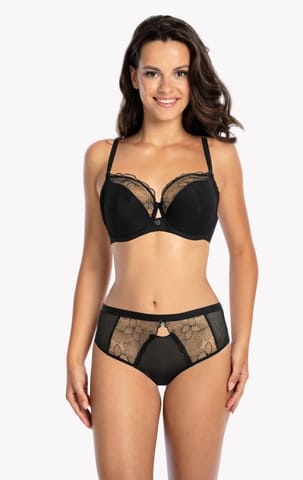 ⁨BIUSTONOSZ GAIA 1059 CZA (kolor czarny, rozmiar 80F)⁩ w sklepie Wasserman.eu