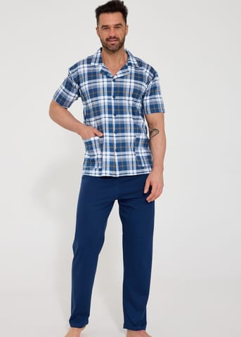 ⁨PIŻAMA CORNETTE PM-318/60 (kolor krata, rozmiar XXL)⁩ w sklepie Wasserman.eu